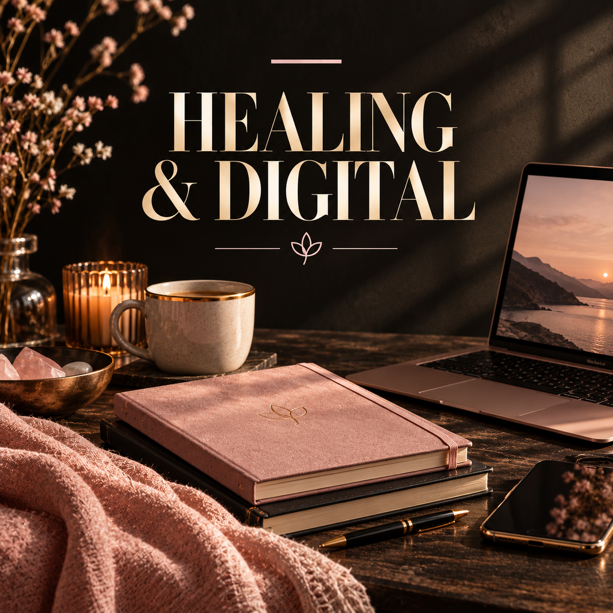 Healing & Digital collection featuring Hope Monroe journals, workbooks and healing tools
