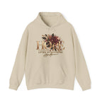 Not Broken. Just Real. — Floral Hoodie
