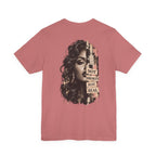 T-Shirt — "Not Broken Just Real" Portrait Tee