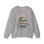 Rooted in Hope — Anchored in Faith Crewneck