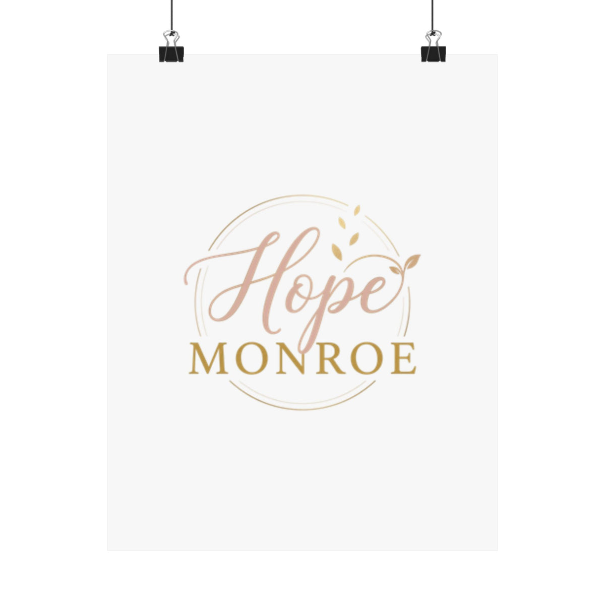 Matte Vertical Posters