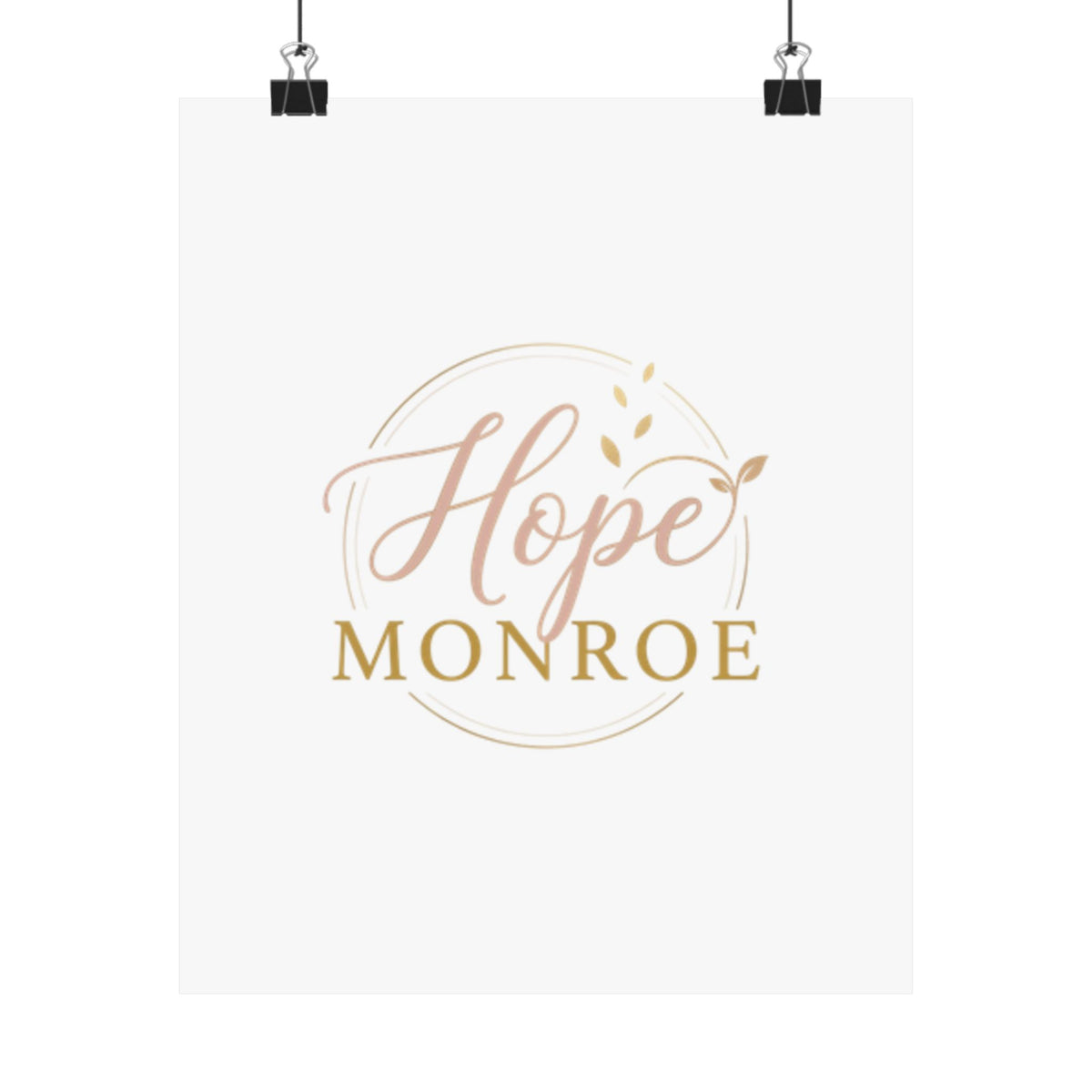 Matte Vertical Posters