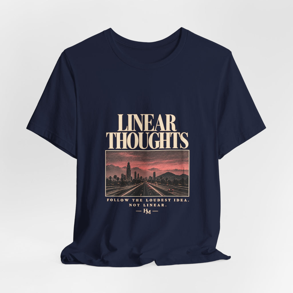 Linear Thoughts — Follow The Loudest Idea Graphic Tee
