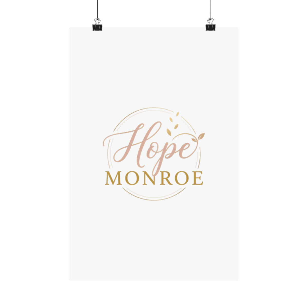 Matte Vertical Posters