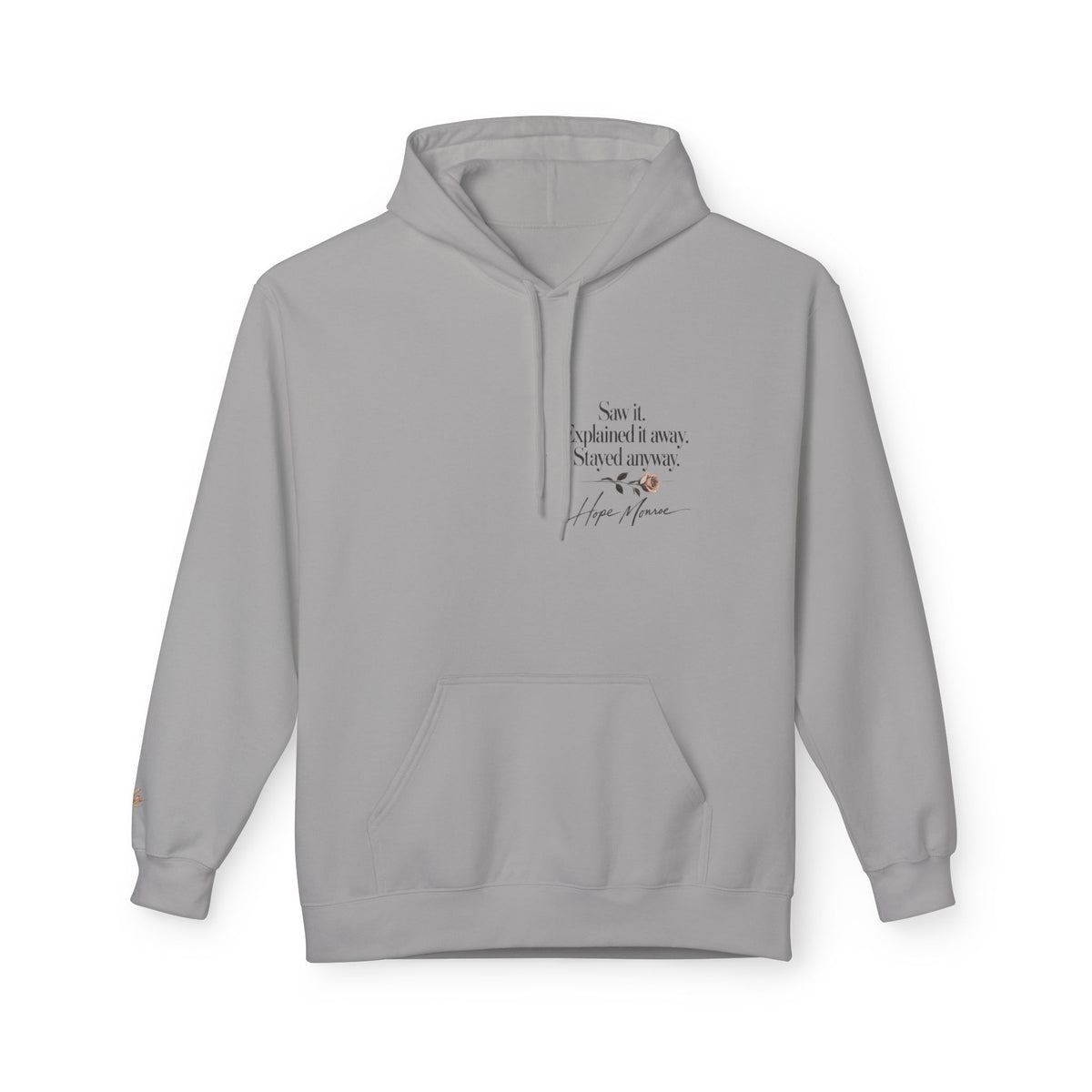 Energy Don’t Lie — Rose Hoodie