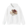 Not Broken. Just Real. — Floral Hoodie