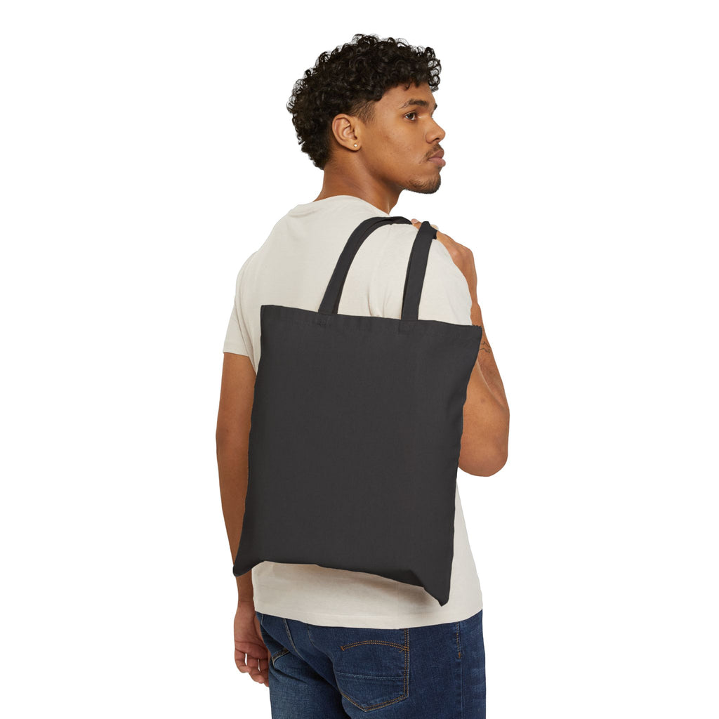 Now Phrase Canvas Tote Bag — Minimal Typographic 'Watch Me Now' Tote