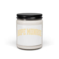 Hope Monroe Scented Soy Candle — 9oz Aromatherapy Candle with Subtle Vanilla (Decorative Jar)