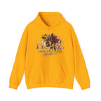 Not Broken. Just Real. — Floral Hoodie
