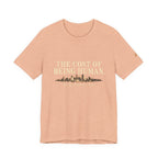 The Cost of Being Human T-Shirt — Inspirational Cityscape Tee