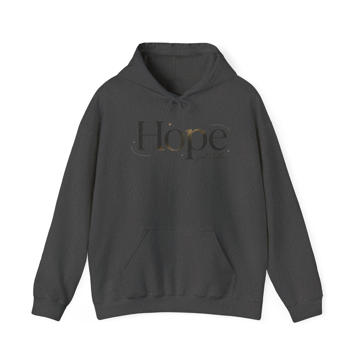 Hope Script Hoodie — Inspirational Faith & Positivity Sweatshirt