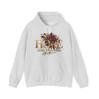 Not Broken. Just Real. — Floral Hoodie