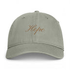 Hope Embroidered Cap — Coastal Washed Baseball Hat