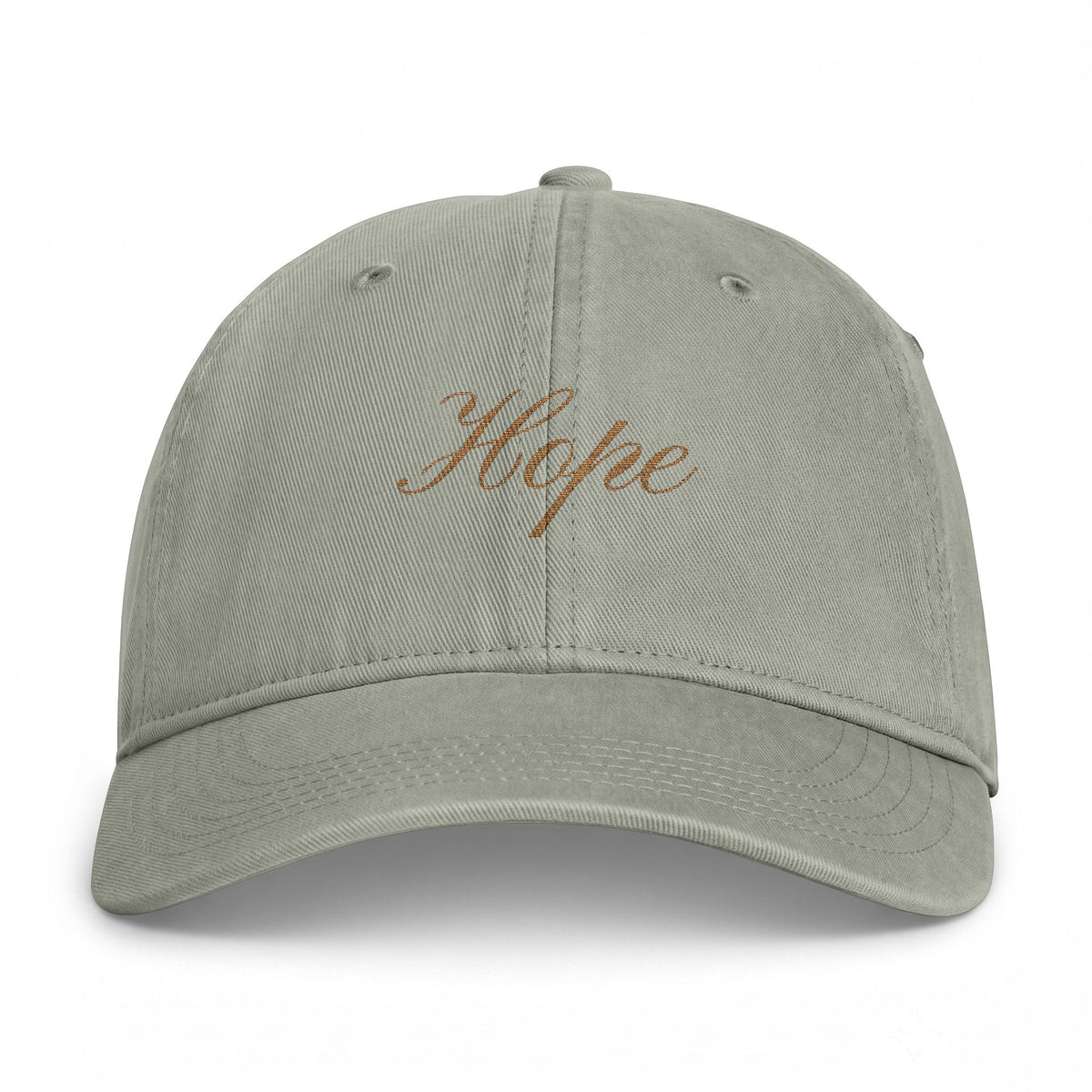 Hope Embroidered Cap — Coastal Washed Baseball Hat