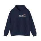 Linear Thoughts Hoodie — Minimal Script Back Print