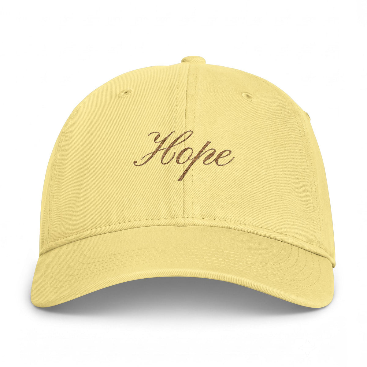 Hope Embroidered Cap — Coastal Washed Baseball Hat