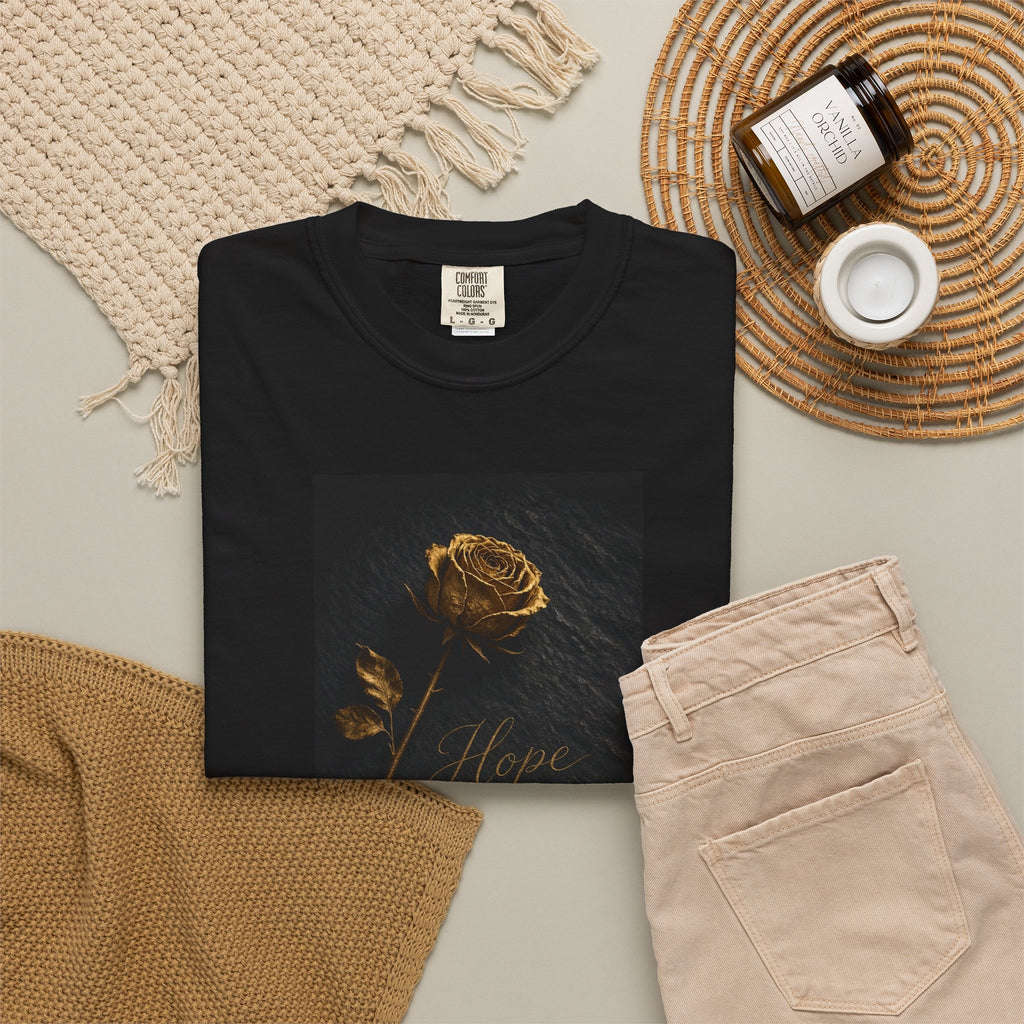 Hope Golden Rose T-Shirt