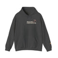 Linear Thoughts Hoodie — Minimal Script Back Print