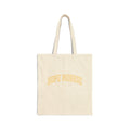 Hope Monroe Canvas Tote Bag — Retro Arch Logo Eco Grocery & Everyday Tote