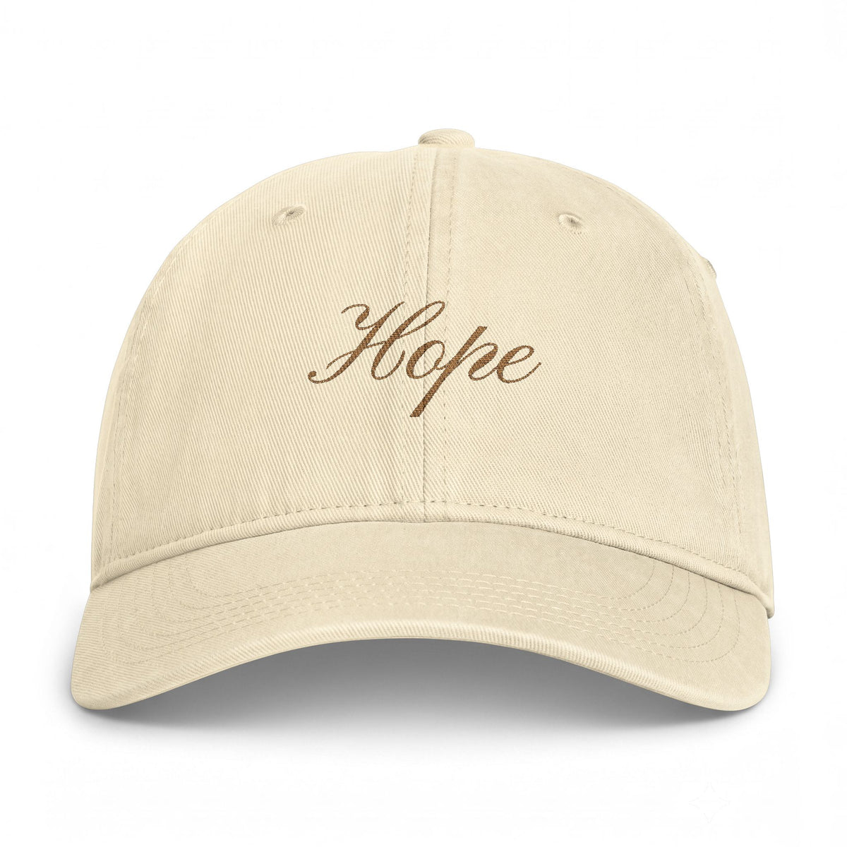 Hope Embroidered Cap — Coastal Washed Baseball Hat