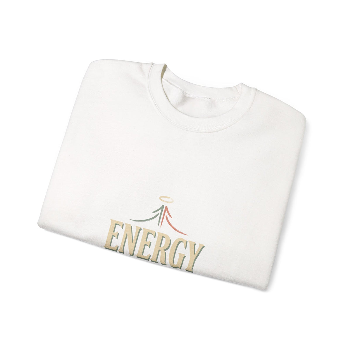 Energy Don't Lie Crewneck Sweatshirt — Inspirational Spiritual Graphic Sweatshirt