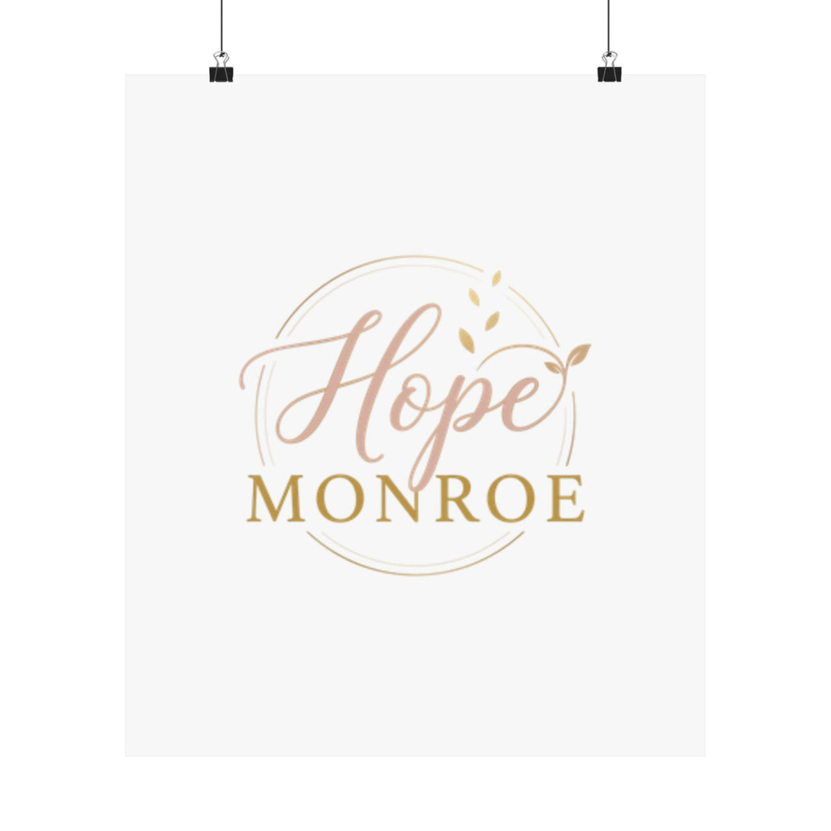 Matte Vertical Posters