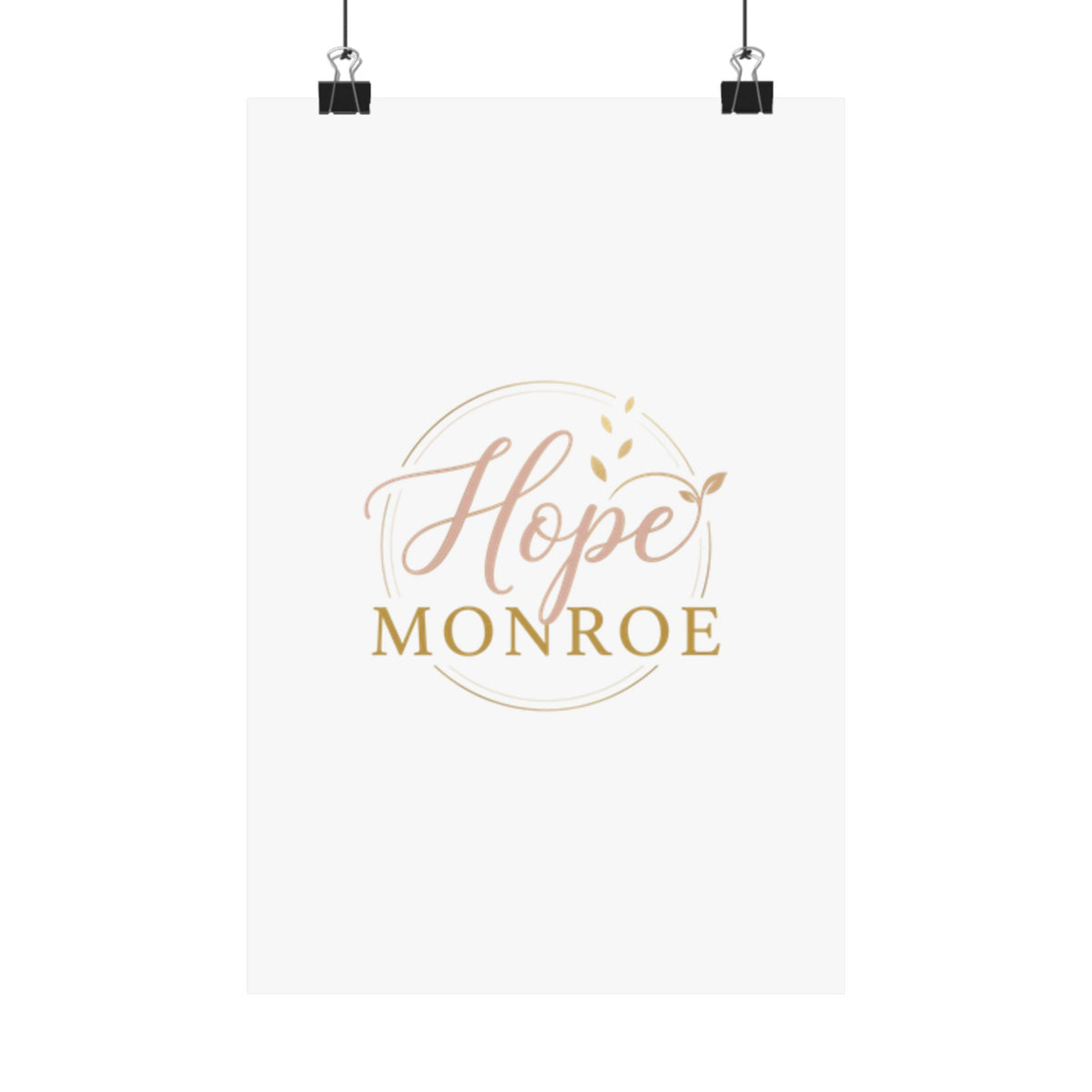 Matte Vertical Posters