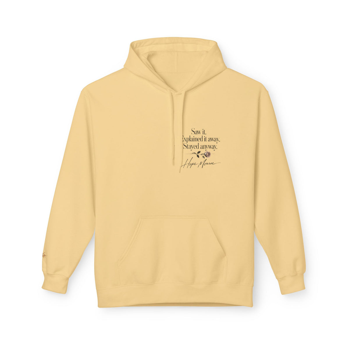 Energy Don’t Lie — Rose Hoodie