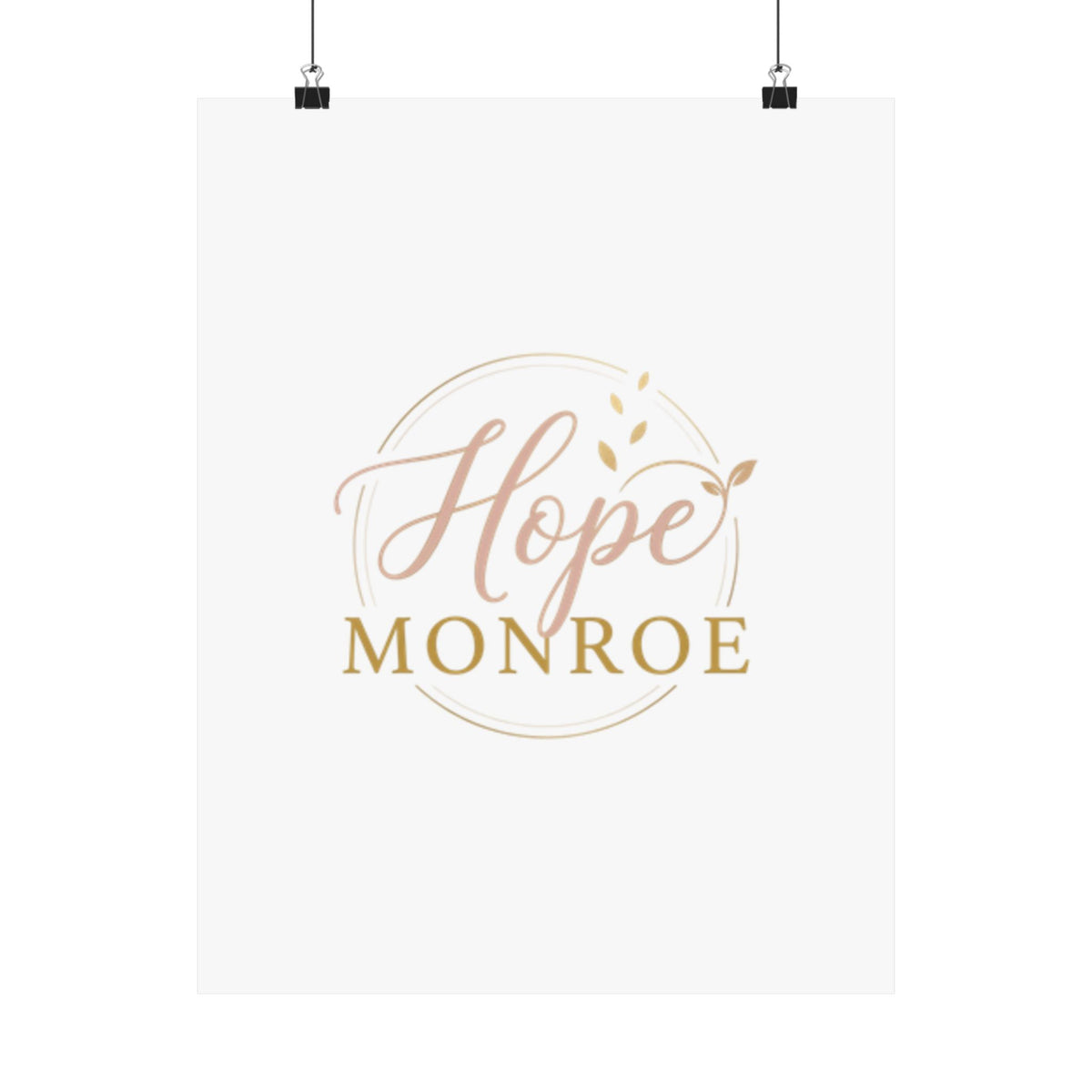 Matte Vertical Posters