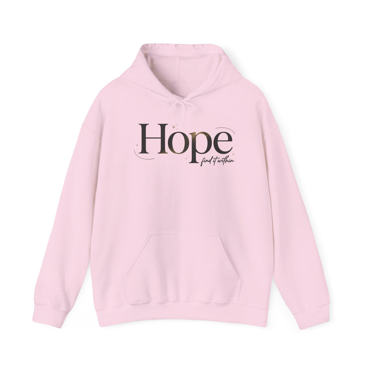 Hope Script Hoodie — Inspirational Faith & Positivity Sweatshirt