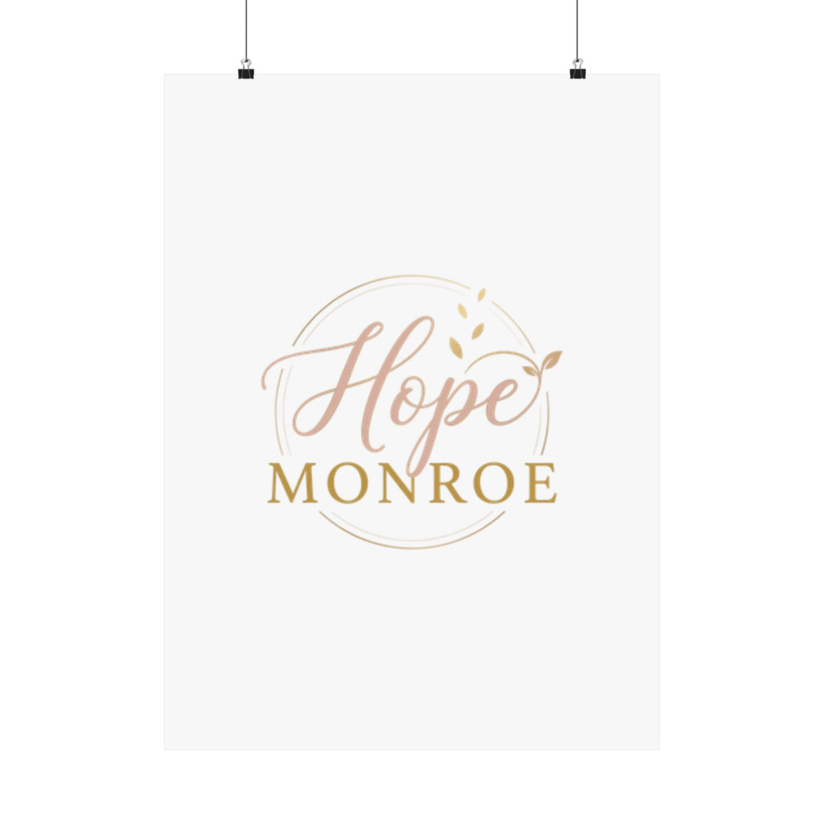 Matte Vertical Posters