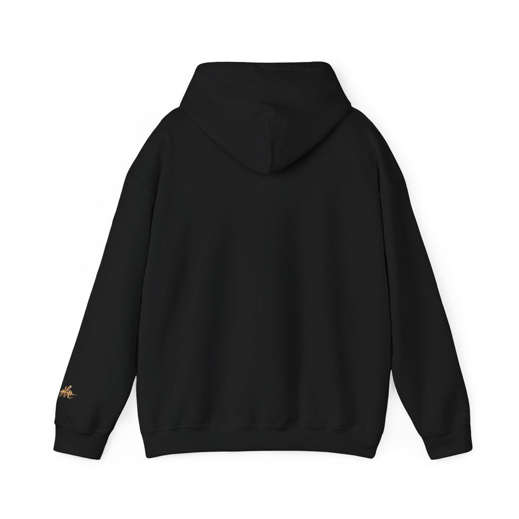Minimalist White Hoodie — "Off-Pattern. Off-Script. Off-Brand. On Purpose." Motivational Graphic Hooded Sweatshirt