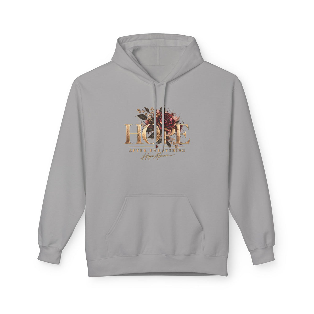 Not Broken. Just Real. — Portrait Hoodie