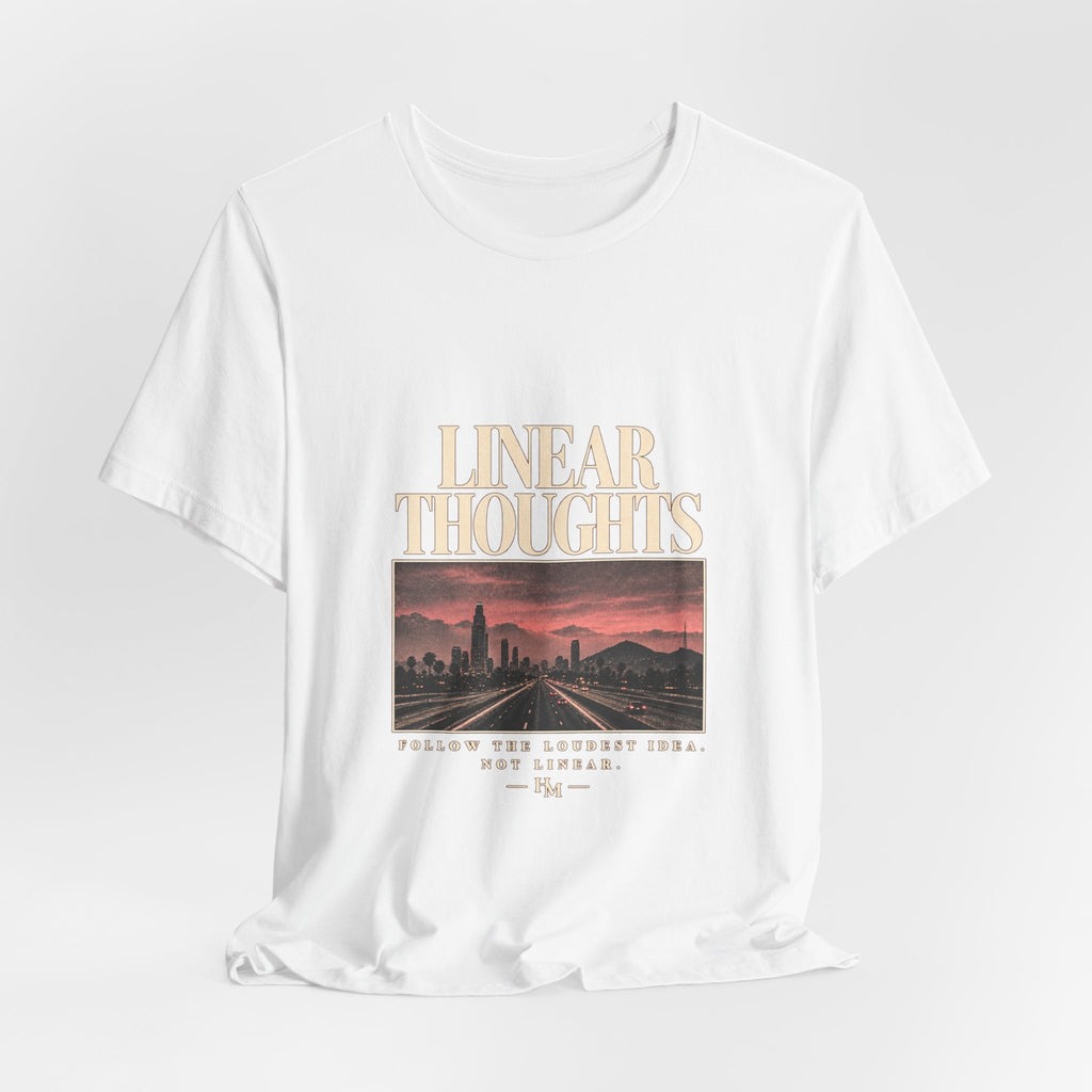 Linear Thoughts — Follow The Loudest Idea Graphic Tee