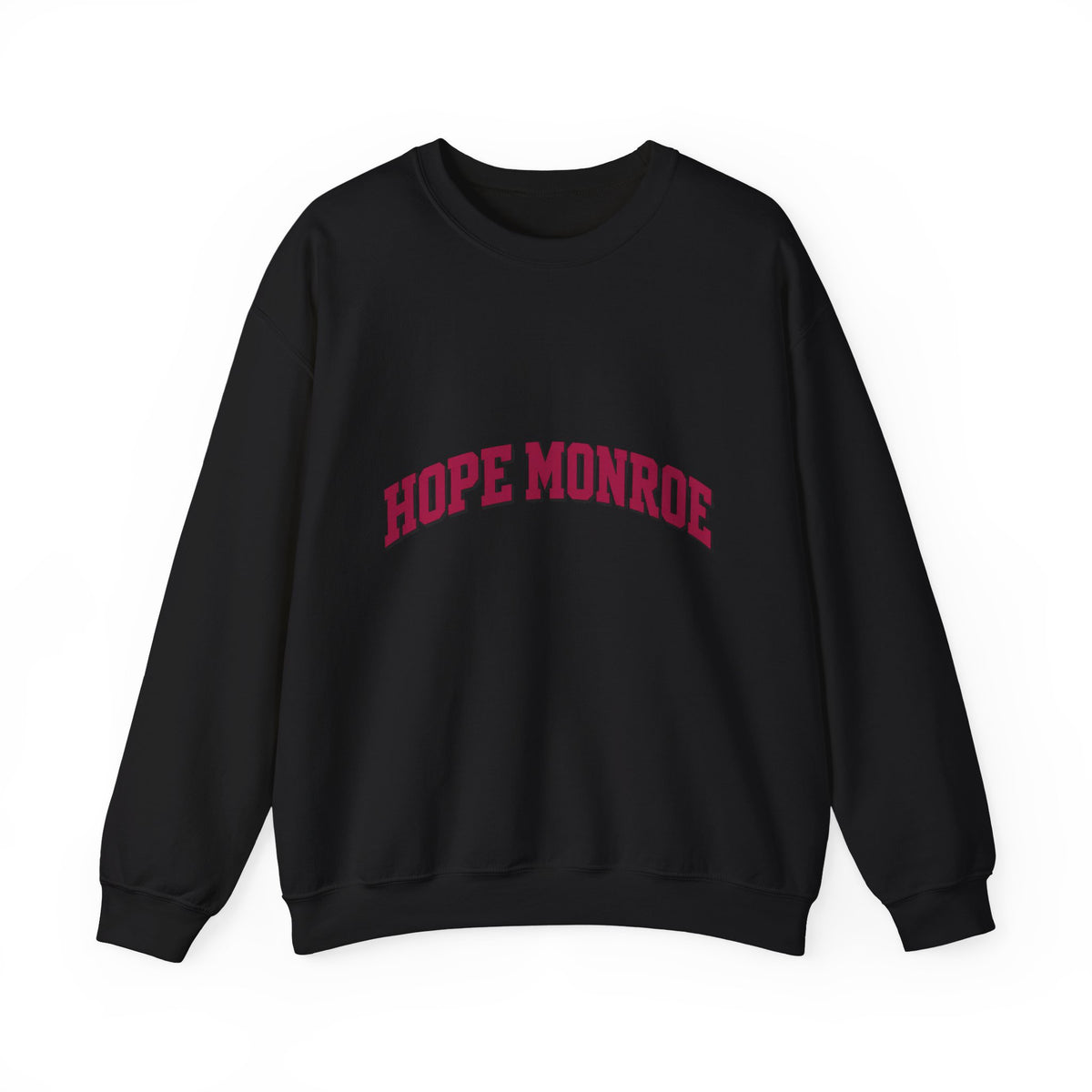 Hope Monroe Crewneck Sweatshirt — Vintage Collegiate Arc Logo