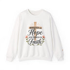 Rooted in Hope — Anchored in Faith Crewneck