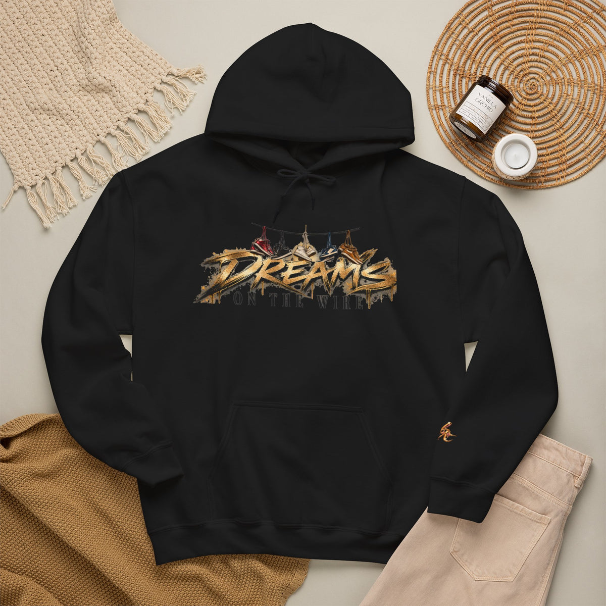Dreams on the Wire Hoodie — Hope Monroe Graphic Streetwear