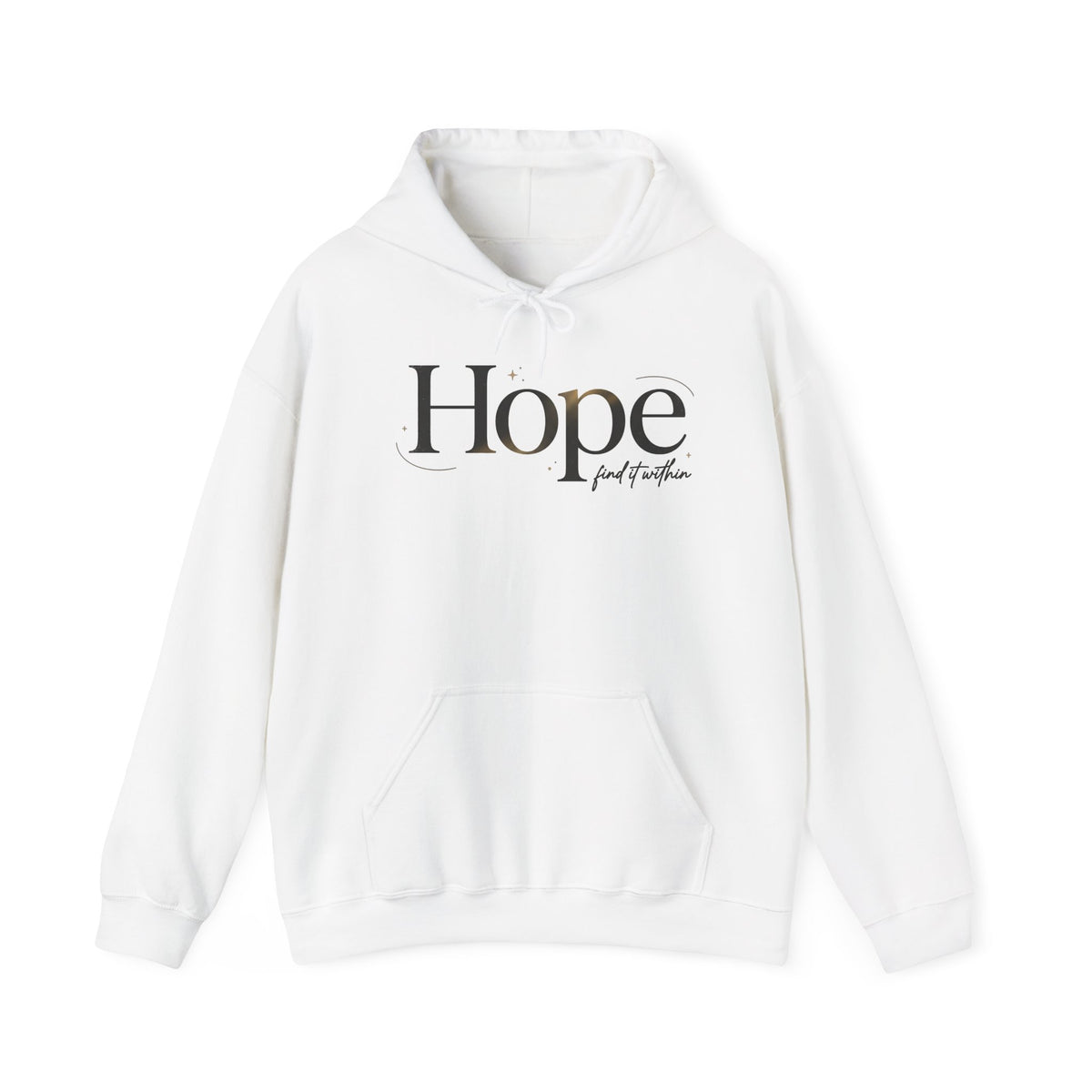 Hope Script Hoodie — Inspirational Faith & Positivity Sweatshirt