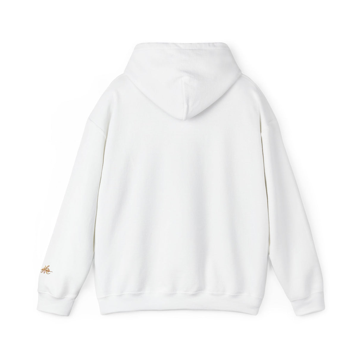 Minimalist White Hoodie — "Off-Pattern. Off-Script. Off-Brand. On Purpose." Motivational Graphic Hooded Sweatshirt