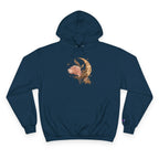 Floral Crescent Moon Hoodie — Hope Monroe Graphic Sweatshirt