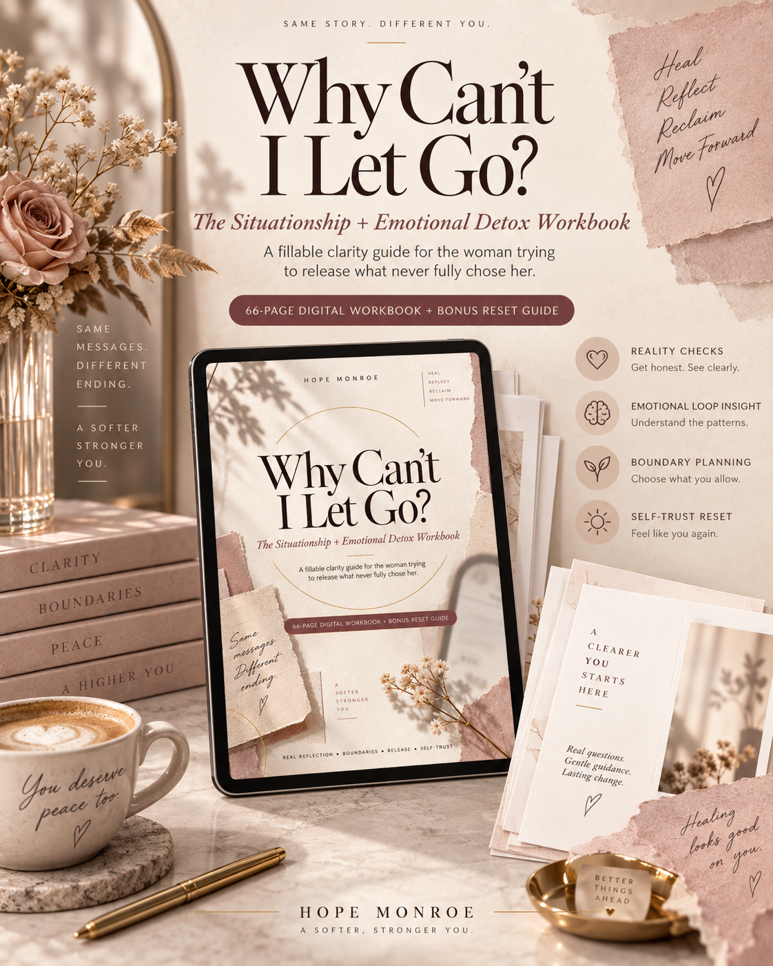 Why Can't I Let Go? — The Situationship + Emotional Detox Workbook