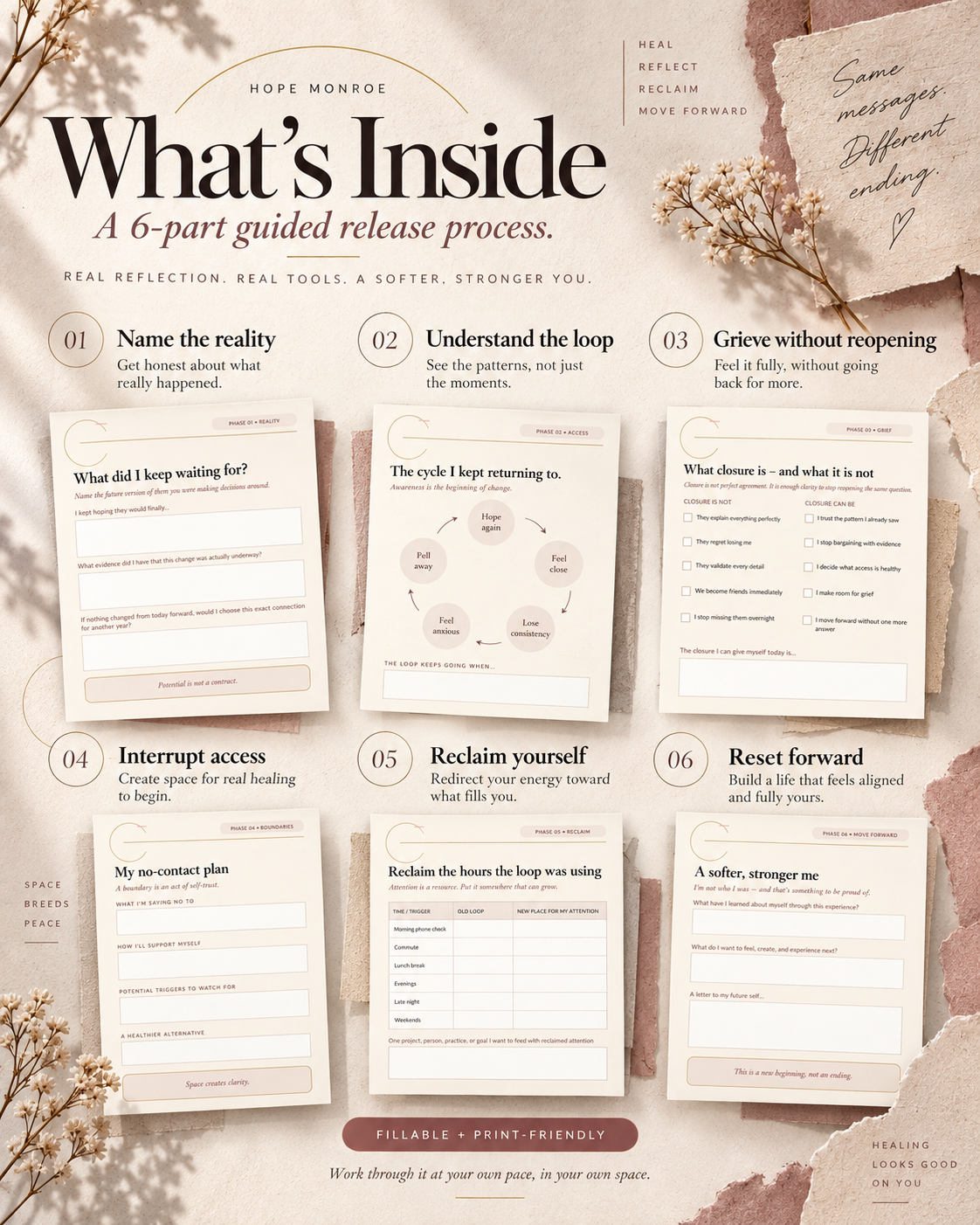 Why Can't I Let Go? — The Situationship + Emotional Detox Workbook