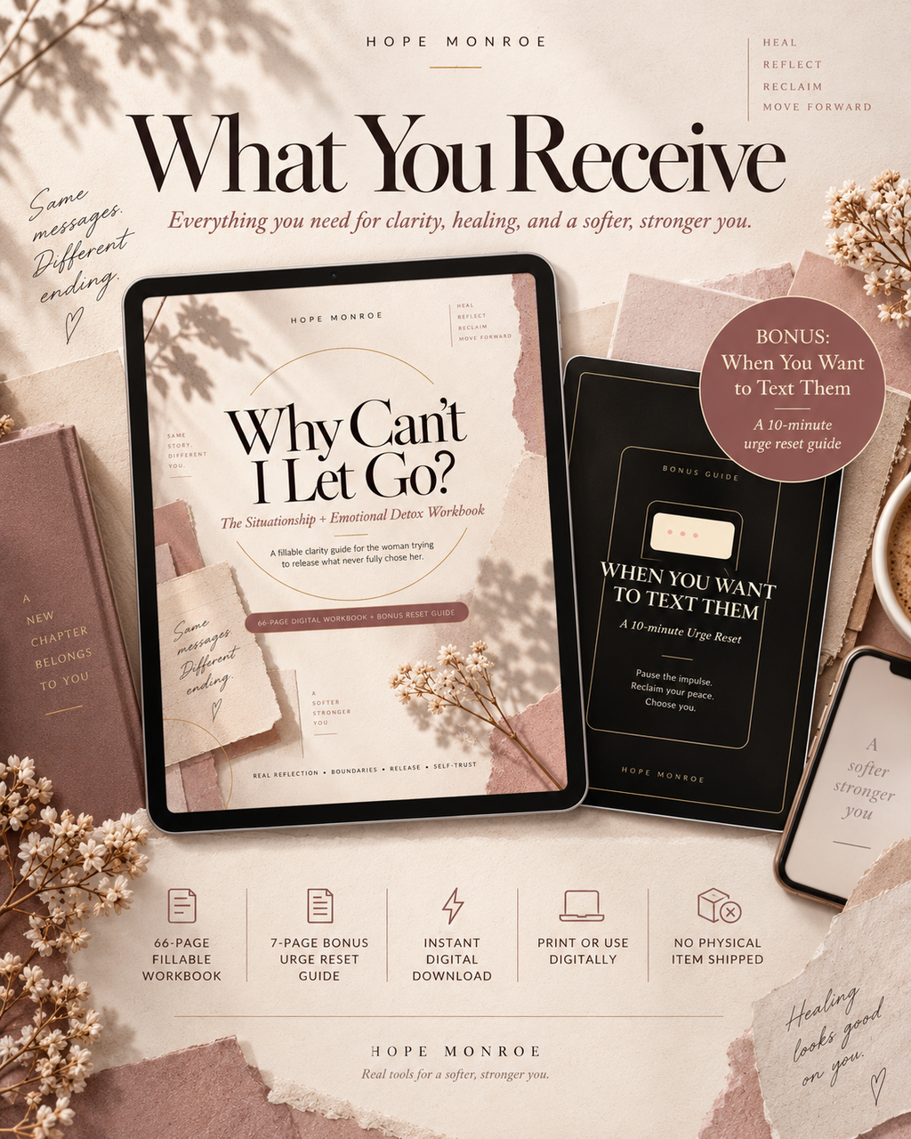 Why Can't I Let Go? — The Situationship + Emotional Detox Workbook