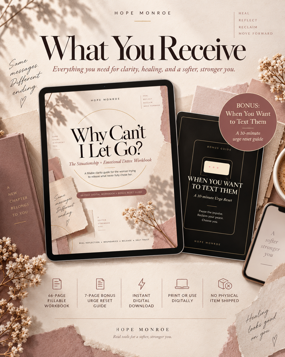 Why Can't I Let Go? — The Situationship + Emotional Detox Workbook