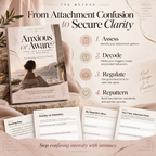 Anxious or Aware — Know Your Attachment Style Workbook