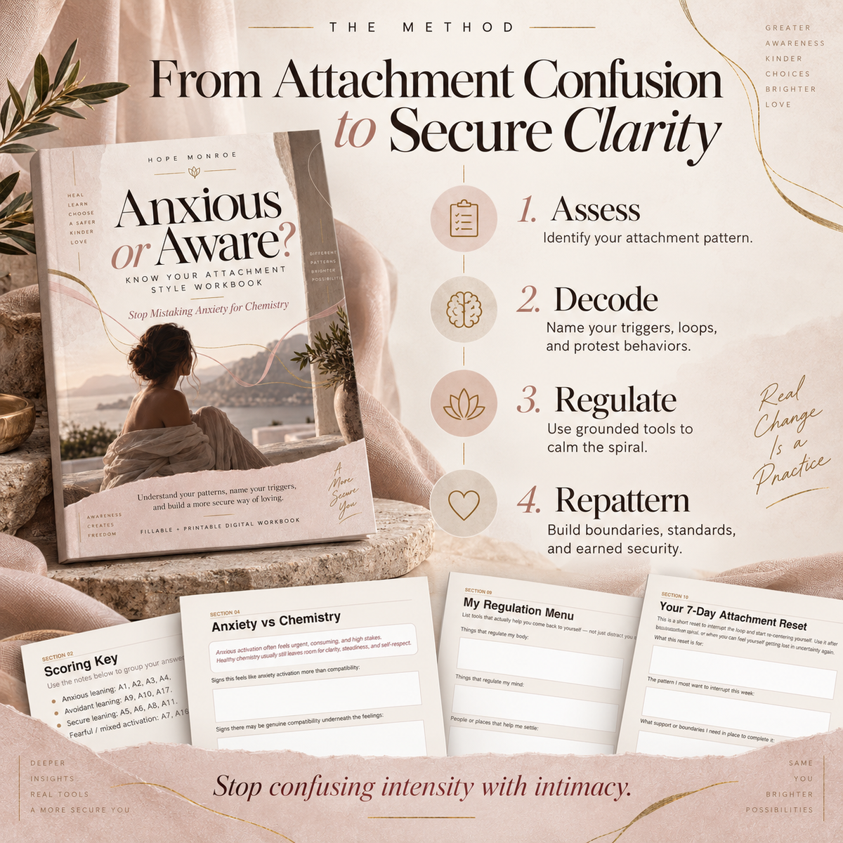 Anxious or Aware — Know Your Attachment Style Workbook