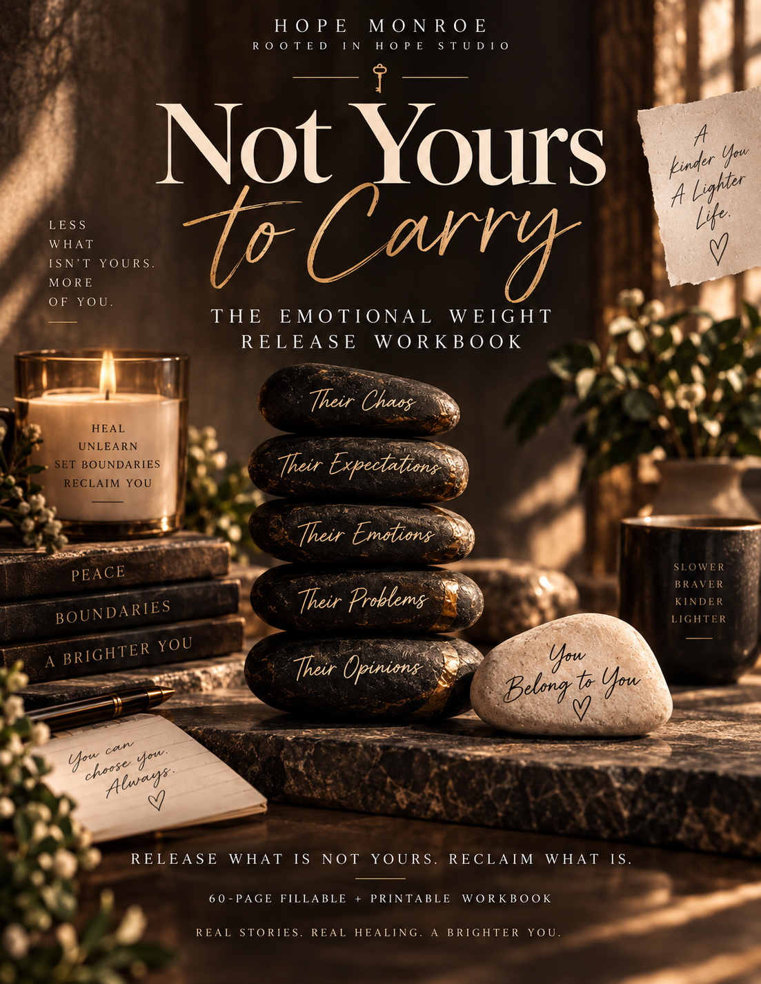 Not Yours to Carry — The Emotional Weight Release Workbook