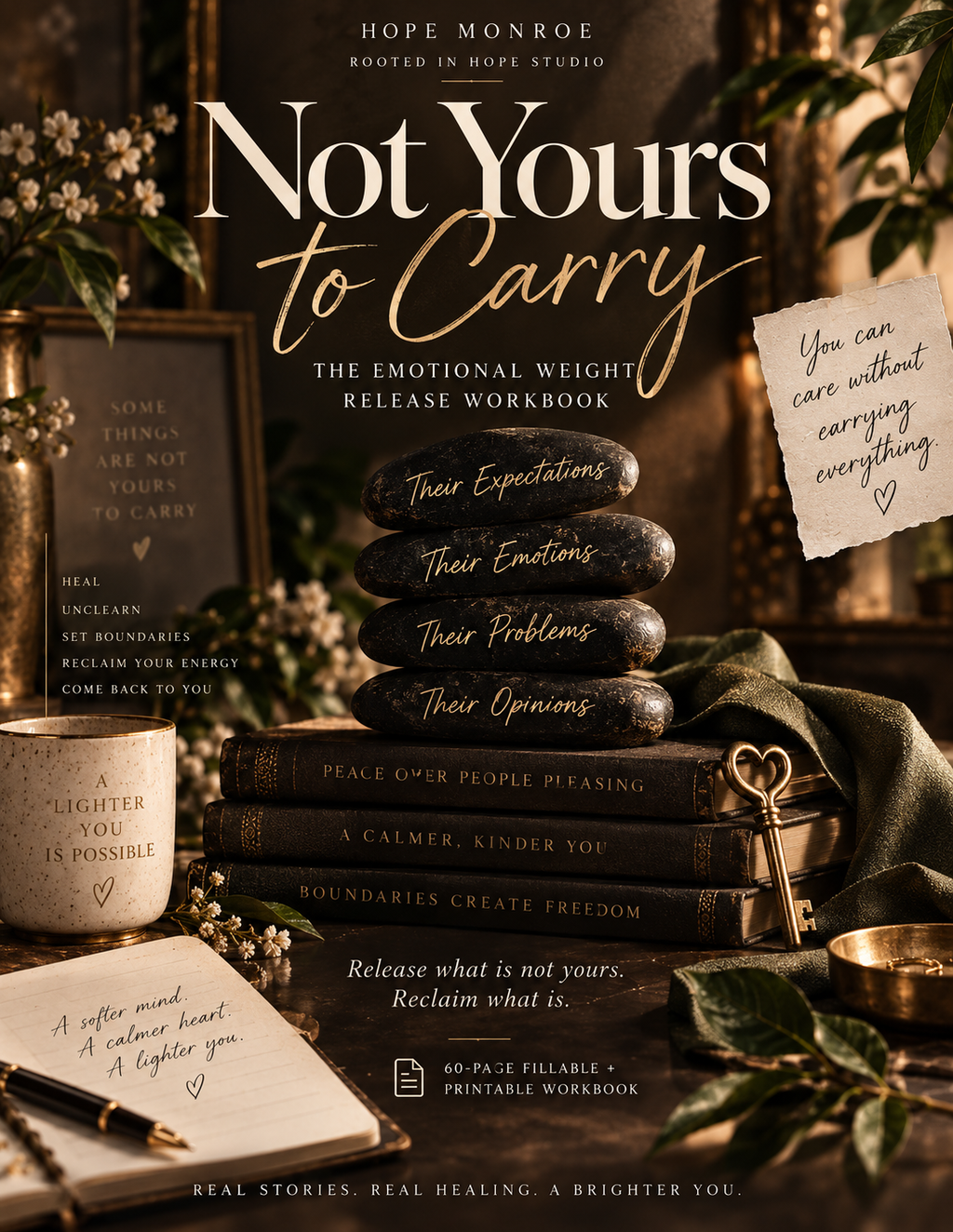 Not Yours to Carry — The Emotional Weight Release Workbook