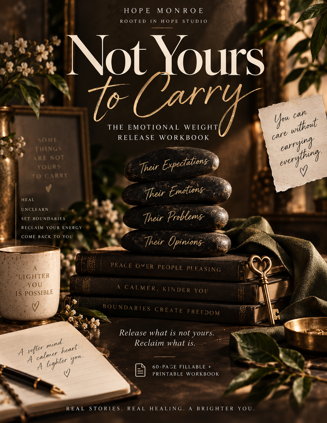 Not Yours to Carry — The Emotional Weight Release Workbook