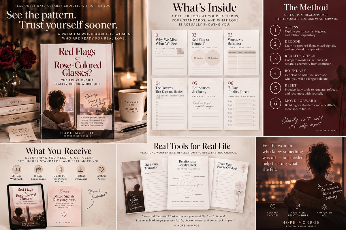 Red Flags or Rose-Colored Glasses? — The Relationship Reality Check Workbook